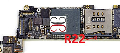 GIGABUE R22 392K 1% 1/32W MF SMD Resistor IC Chip integrado para placa base para iPhone 5
