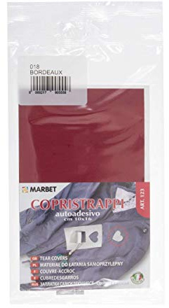 Marbet MB123.018 | Repair Fabric | Iron-On | 16 x 10cm | Wine