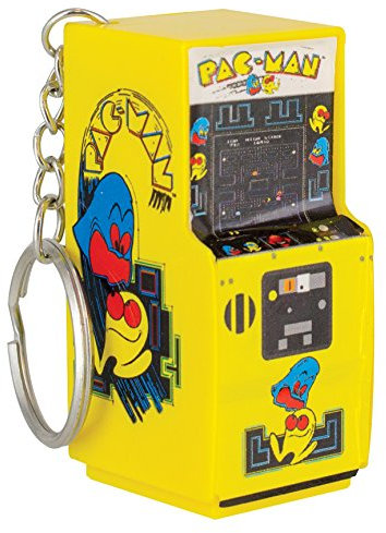 Paladone Namco Pac-Man Mini-Arcade-Schlüsselanhänger