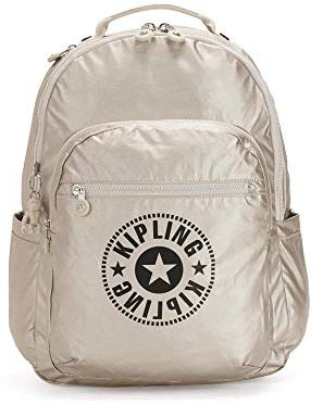 KIPLING Seoul, Mujeres, Plateado (Cloud Metal C), Única