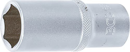 BGS 10563 | Douille pour clé, six pans, longue | 12,5 mm (1/2) | 23 mm