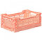 Ay-Kasa Mini Box Design Faltbox Spielzeugkiste 27 x 17 x 10,5 cm Salmon/lachs