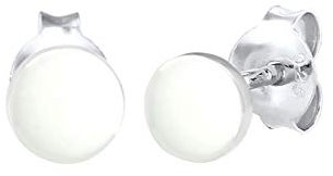 Elli Ohrringe Damen Ohrstecker Kreis Basic Geo Trend in 925 Sterling Silber