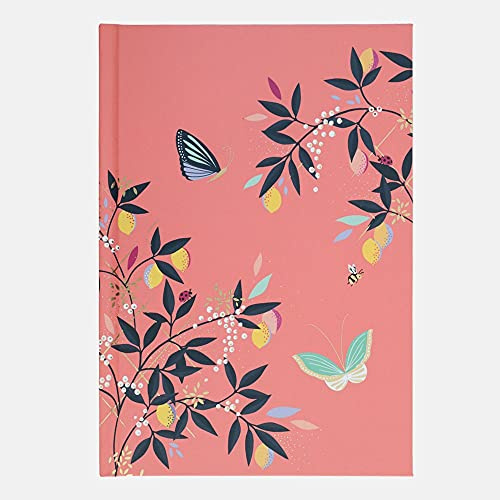 Sara Miller Coral Butterfly Brithdays and Adress-Kontaktbuch