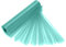 Trimming Shop Organza-Rolle, 25 m x 29 cm, schneetransparenter Glitzerstoff, elegantes Dekotuch für Stuhl, Bogenschärpe, Tischläufer, Hochzeitslocation, Partydekoration, Aquagrün