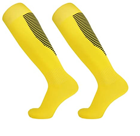 WERWER Socke High Tube Football Socken Atmungsaktive Sportsocken über den Kniesocken Kompressionssocken Sports Socken (Color : BF0067, Size : EU 36-45)