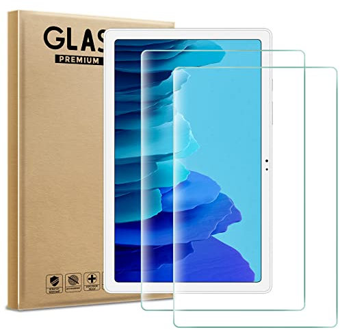 AOKUMA Vetro Temperato Samsung Galaxy Tab A7 T505, [2 Pezzi] Pellicola Protettiva Samsung Galaxy Tab A7 T505 Vetro Temperato Antiurto Antigraffio e Anti-impronta, Durezza 9H, Compatibile con Cover