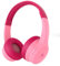 Motorola Moto JR300 Bluetooth Kids Headphones with Mic - Lightweight Over Ear Headphones for Kids, 85dB Volume Limiter, Audio Splitter for Sharing - Great for School, Travel, Gaming - Pink