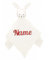 Elefantasie Baby Schnuffeltuch aus Musselin mit Namen bestick Hase