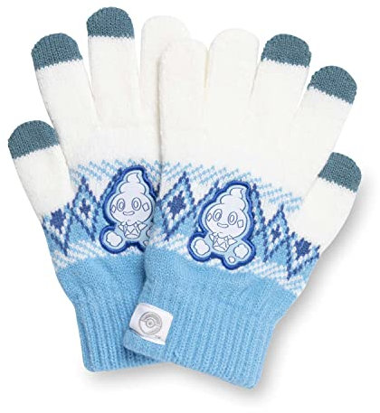Pokémon Center: Vanillite Frost Touchscreen-Handschuhe (Einheitsgröße), Mehrfarbig, Einheitsgröße