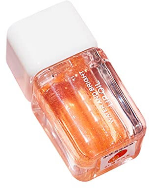 Little Girl Lip Gloss Hydrating Lip Gel Vitamin E Clear Rosehip Oil Bubble Gum Cherry Strawberry Lip Filler Hydrating 3ml Roll on Fruity Lip Gloss