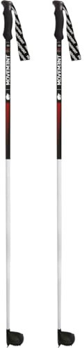 Movement Race Pro Carbon Skistöcke, Black-red, 135CM