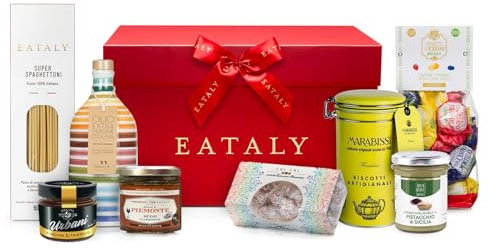 Eataly – Cesto Gastronomico con specialità dolci e salate – Kit con 8 prodotti per creare uno straordinario pranzo!