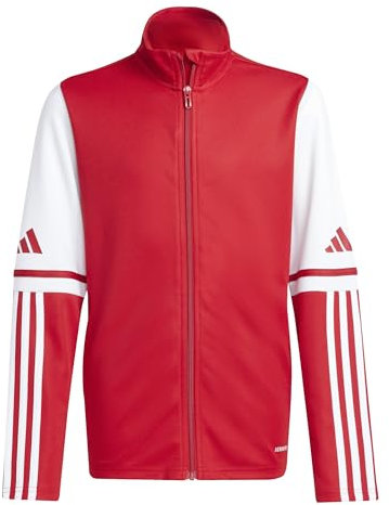 adidas Unisex Kinder SQUADRA25 Training Jacket Kids, Team Power Red 2/White, 7-8 Years