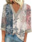 Chemise en Jean Femme - Tunique Grande Taille - Blouse Fluide Rose L Été