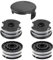 JAMSSOW 4 Bobine Tagliaerba Compatibili con Parkside TLP-01,Filo Tagliabordi Bobine Adatto per Parkside PRTA 20-Li C3, A1, B1, B2, PRT 550 A1, A2, A3, A5, B6, PRT 300 A1(4 bobine + 1 tappo)