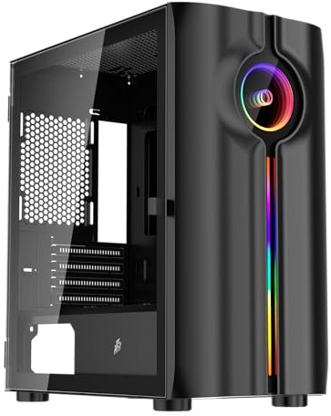 1st Player IS3 Black RGB Micro-ATX Gaming Case