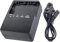 LP-E6 LP-E6N LC-E6 Battery charger Compatible with Canon EOS Rebel: Ra R5 R5 C R6 R7 DSLR 60D 60DA 70D 80D 90D 5DS 5DS R 5D Mark II III IV 6D 6DA Digital SLR Camera with Power Supply Cord.