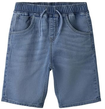 TWO SOON Junge Joggingshorts Lang – Bequeme Kurze Hosen Jungen im Jogger Fit und lässige Shorts Jungen mit Bindeverschluss