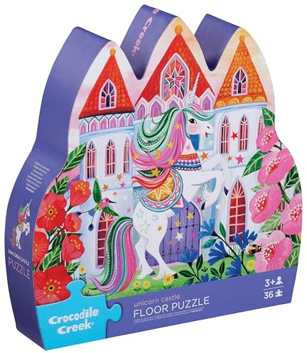 36-teiliges Puzzle/Einhorn-Schloss