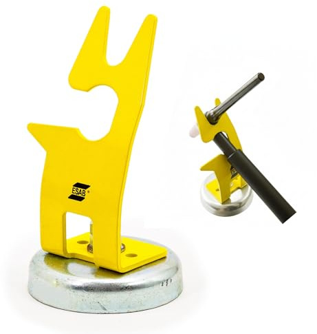 ESAB Magnetfuß Brennerhalter für WIG TIG - Stabiler Magnetischer Halter für Schweißbrenner - Sichere Ablage & Effiziente Arbeit