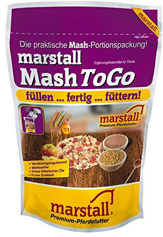 marstall Premium-Pferdefutter MashToGo, 1er Pack (1 x 0.5 kilograms)
