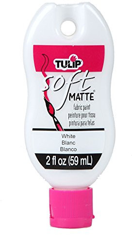 Duncan Tulip Soft Fabric Paint - Pintura para tela (2 onzas, color blanco mate, talla única)