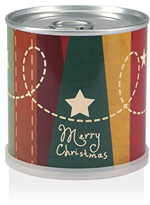 MacFlowers Weihnachtsbaum in der Dose - nostalgische Sterne Dein Christbaum Tannenbaum Adventskalender Wichtel Geschenk Befüllung