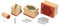 Betzold - Zehnerbasis-Stempel, Set mit 4 Stück - Mathematik Lernstempel Kinder