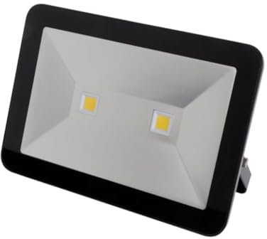 Perel LED-Strahler, 100 W, 10800 lm, 4000°K, neutralweiß, für außen, verstellbare Montagehalterung, Aluminium, schwarz