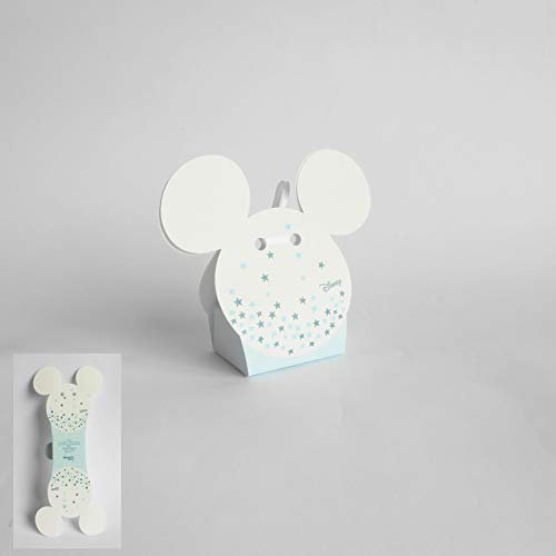 Bomboniera Scatola per Confetti Topolino Disney Celeste Set 20 pz Art 68048
