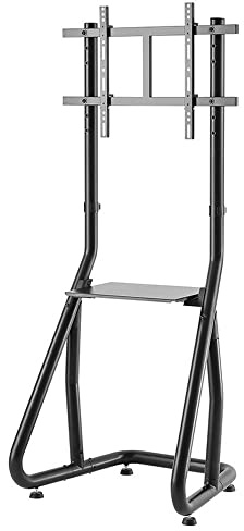 Neomounts by Newstar Mobile Flat Screen Floor Stand Trolley 37-80 1TFT schwa. Max.80KG NS-M3600BLACK (Trolley Height: 152-169)