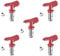 UAUS 5 * Red 517 Airless Spray Gun Tips Fit for Titan/Wagner Paint Sprayer Nozzle Titan