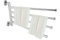 Portasciugamani da Parete Bagno Portasciugamani con Gancio Portasciugamani Girevole a 4 Bracci Porta Asciugamani Bagno da Cucina WC