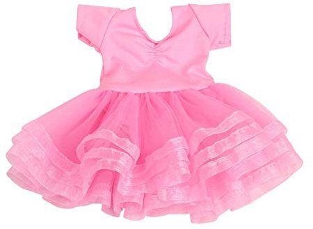 DUORUI Puppenkleidung Ballettkleid Outfit Spitze für American Girl Doll 18 Zoll