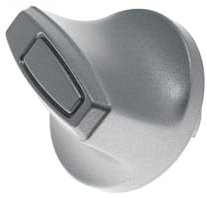 sparefixd Silver Control Knob Switch Dial for Hotpoint Gas Cooker