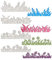 BENECREAT 4PCS Kohlenstoffstahl-Schneidwerkzeuge Gras- Und Blumenmuster Metallstempel Metallschablonenschablone Für DIY Crafts Scrapbook Album Papierkartenprägung