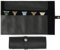 GELVTIC Uhrenarmband-Organizer, Leder, Reiseuhrenrolle, hält 5 Uhrenarmbänder, Aufbewahrungskoffer für Damen und Herren, tragbare Organizer-Tasche, kompatibel mit Apple Watch Band (WBC01-Schwarz)
