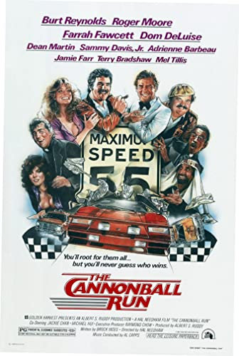 posters Film The Cannonball Run, 40 x 61 cm, 40 x 61 cm