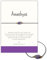 Glücksschmiedin – Edelstein Armband mit Amethyst & Goldperlen – Heilstein für innere Ruhe & Klarheit – Geschenk-Set mit Grußkarte – Handgefertigt in Deutschland