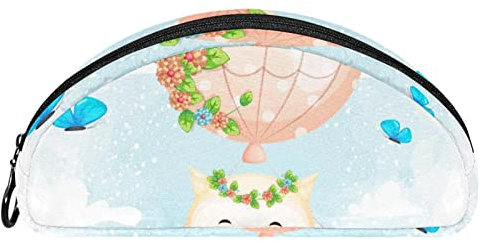 Lurnise Stiftebox Cartoon-Eulen-Ballon Make-Up-Kosmetiktasche Reise-Organizer Für Zubehör