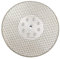 KURSTOL Diamant Trennscheibe - Diamantklinge 230mm Diamanttrennscheibe,Engelsschleifer Dorn 22mm-16mm zum Schneiden und Schleifen von Keramikfliesen, Porzellan, Granit, Marmor