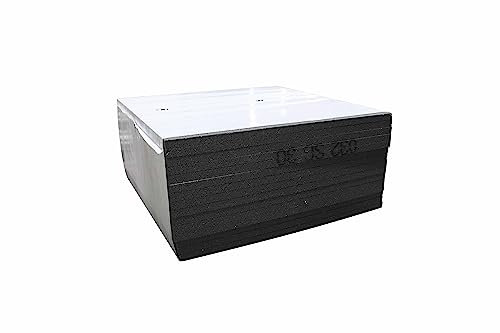 Zewotherm EPS DEO WAB PLUS – Druckbelastbare Wärmedämmplatte aus Plus (EPS-Hartschaum) für den Einsatz im Innenbereich unterhalb des Estrichs ohne Schallschutzanforderung (30 mm / 16 Platten ca. 8m²)