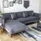 uyeoco Samt-Sofabezug Ecksofa l Form Sofa Überzug Couchbezug Sofa/Couch Wurfdecke Eckcouch 3/2 Sitzer Sofaschutz Schonbezug Sofaschoner Sofabezüge rutschfest Hund Katze (Color : #16, Size : 70x150cm)