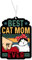 2x Best Cat Mom Ever Duftbaum Auto Lustig, Duftspender, Tuning, Car Air Freshener, Duftanhänger Set