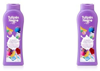 TULIPÁN NEGRO, GEL DE BAÑO CANDY FANTASY 650ML (Paquete de 2)