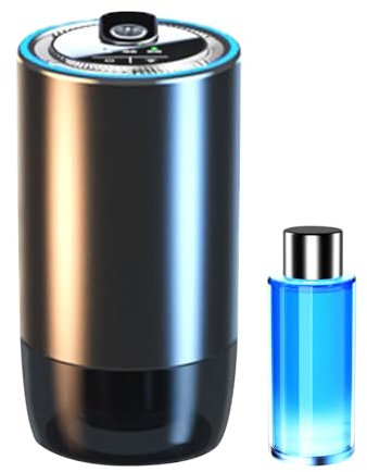 Difusor de aromaterapia para coche, difusor de aceite esencial de 50 ml, 3 modos ajustables, ambientador inteligente para coche, nano-atomización, difusor humidificador de coche con proyección de