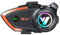OBEST Motorrad Bluetooth Headset，Gegensprechanlage für Motorradhelm, mit Bluetooth 5.3, HD, Klangqualität, RGB-Licht, Unterstützung für Zwei Personen