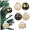 Ciieeo 50 Stück Weihnachtsdekorationen Weihnachtsbaum Weihnachtskugeln zum Aufhängen christbaumkugeln weihnachtsbaumkugeln Girlande Weihnachtsschmuck Kugelornamente Weihnachtsbedarf