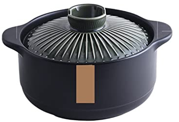 ABNNHK Soup Pot Ceramic Casserole Round Green Blue Cooking Pot Cooker Household Kitchen Appliance Frying Pan